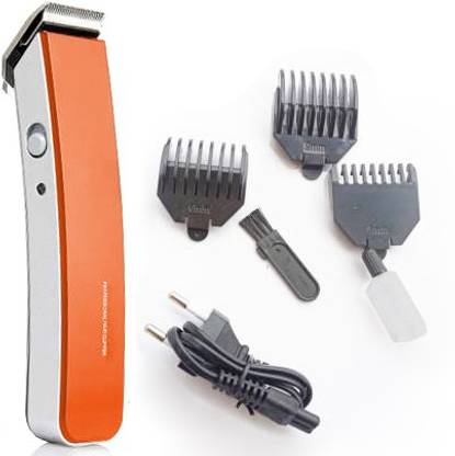 Profiline NS 2I6_Orange PROFESSIONAL RECHARGEABLE ELECTRIC BARBER CORDLESS HAIR CLIPPERS FOR MEN TRIMER HAIR CUTTER MACHINE HAIR TRIMMER Trimmer 45 min Runtime 1 Length Settings