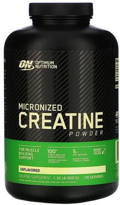 Optimum Nutritions Micronized Creatine Powder Unflavored