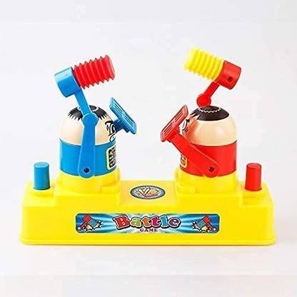 AEXONIZ TOYS Double Battle Table Board Games for Children Parent-Child Interaction Desktop Game Hammer Robot Stress Relief Family Toys