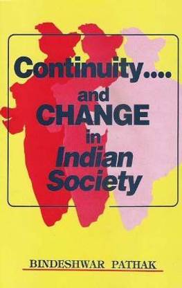 Continuity and Change in Indian Society First  Edition