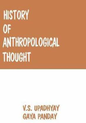History of Anthropological Thought First  Edition