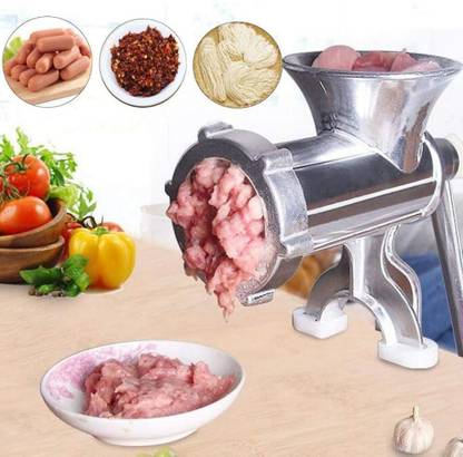 uptodatetools Meat Grinder Manual Aluminum Alloy Sausage Stuffer Heavy Duty Meat Grinder Chopper