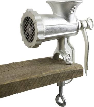 uptodatetools Meat Grinder, Aluminium Alloy Hand Operate Manual Meat Grinder Sausage Beef Mincer Table Kitchen Home Tool for All Meats,Fats,Nuts,Cookies,Cooked Food Chopper