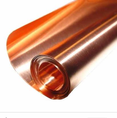 Datta Metal Copper Thin Sheet 0.1mm X 100mm Wide X 1 Meter Length (1000 mm) Shrinkwrap