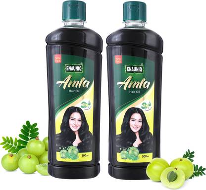 ENAUNIQ Amla ( 500ml Pack Of 2 ) Hair Oil