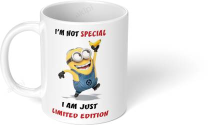 Akipi I’m not special I am just Limited Edition - Minion ARM146 Ceramic Coffee Mug