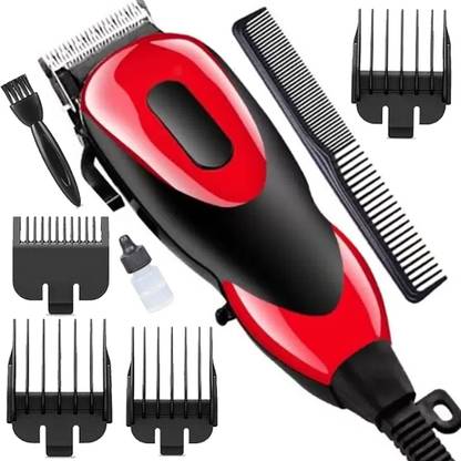 GGJK New powerful corded Hair Trimmer for Pets and man,woman professional hair cutting machine corded hair trimmer adjustable hair clipper Trimmer 0 min  Runtime 4 Length Settings