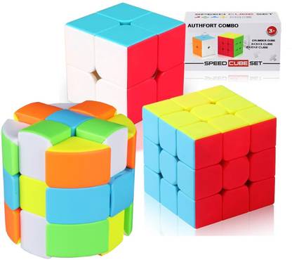 Authfort tickerless Cube Combo pack of 3 3 Pieces