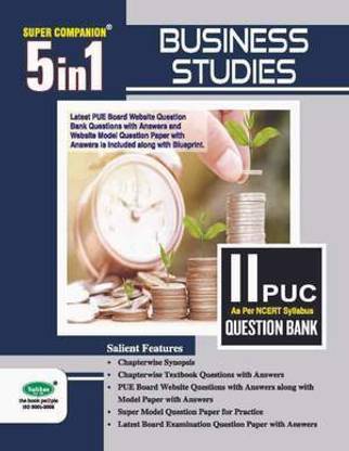5 In 1 2nd PUC Business Studies Question Bank