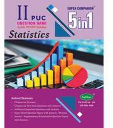 5 In 1 2nd PUC Statistics Question Bank