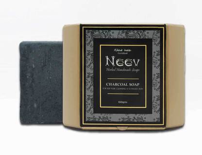 Neev Charcoal Soap For Deep Pore Cleansing and Flawless Skin
