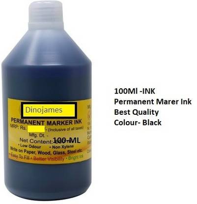 dinojames Permanent Marker Ink 100ml Stamp Pad Ink