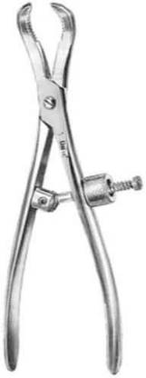 alis 24Cm/9 1/2 Inch Forceps Reposition Forceps With Thread Fixation, A-Gen-727-24 Utility Forceps