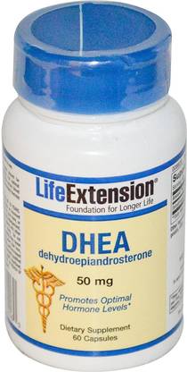 Life Extension DHEA -- 50 mg