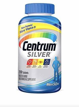 Centrum Silver Ultra Men's Multivitamin and Multimineral 250 Tablets X 2 2-Pack