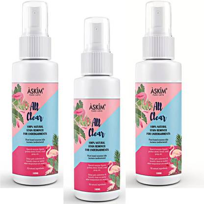 ASKIM All Clear Period Stain Remover Spray for Undergarments Stain Remover