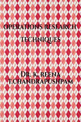 OPERATIONS RESEARCH TECHNIQUES