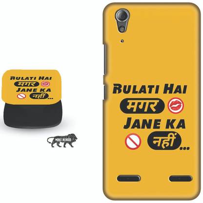 Hello Case Back Cover for Lenovo A6000