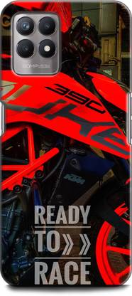 INDICRAFT Back Cover for Realme 8i, RMX3151 BIKE, DUKE, SUPERBIKE, CLASSIC