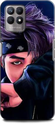 INDICRAFT Back Cover for Realme 8i, RMX3151 HEARTBEAT, BTS, BEAT, HEART, WORLD, ANIME, NAMTAE