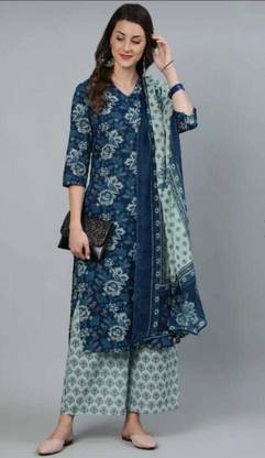 Women Kurta and Palazzo Set