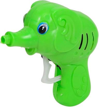 HOME SMART Elephant Bubble Gun with Bubble Soap for Kids (Set of 1) Toy Bubble Maker