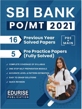 SBI Bank PO MT 2021 Previous Year Solved Papers Practice Papers