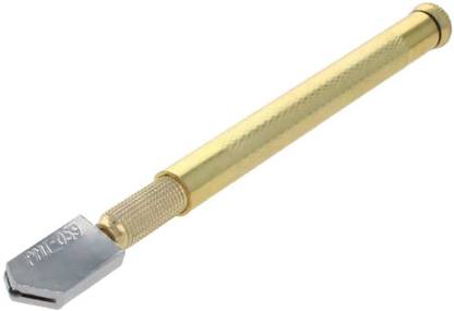 FIVANIO Glass Cutter 3-10mm, Pencil Style Oil Feed Tungsten Glass Cutter