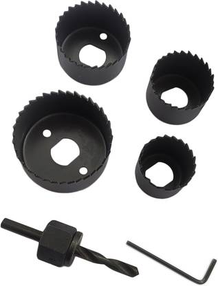 DUMDAAR Heavy Duty 6pc Wood and Plastic Hole Saw Cutter set