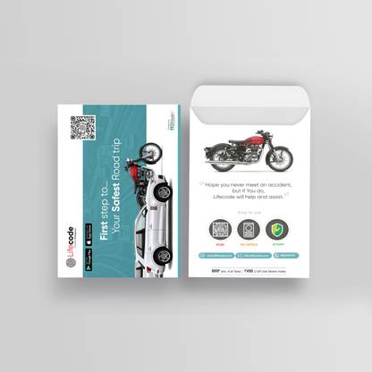 Lifecode Two Wheeler QRCode Driver Monitor System