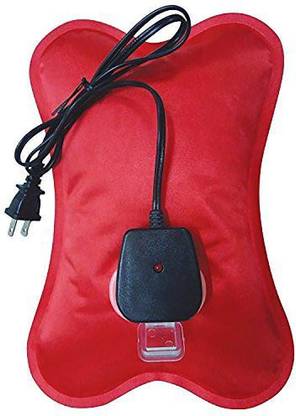 CRETO Best Quality Electric Warm Hot Water Pad single thermostat (Color-Red) electric 1 L Hot Water Bag