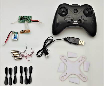 Rockson Drone Kit Electronic Educational Toy With Remote Control and You Tube Video Link of Assembled Educational Electronic Hobby Kit