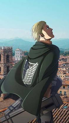 Erwin Smith Anime Shingeki No Kyojin Manga Attack On Titan Matte Finish Poster Paper Print