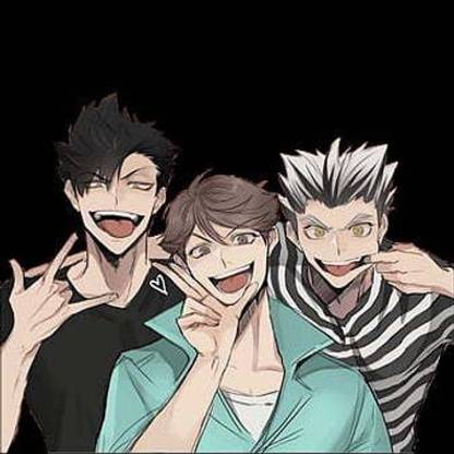 Haikyuu Bokuto Kuroo Manga Matte Finish Poster Paper Print
