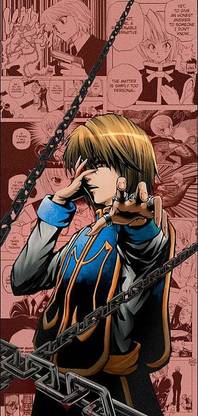 Kurapika Aesthetic Aesthetic Anime Hunter X Hunter Hunterxhunter Manga Red Matte Finish Poster Paper Print