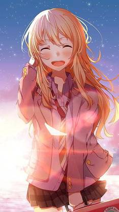 Kaori Miyazono Anime Girl Kaori Miyazono Your Lie In April Matte Finish Poster Paper Print