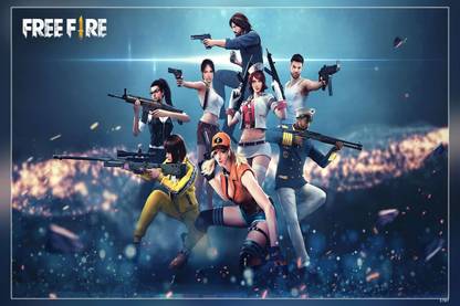 Free Fire- Gaming Matte Finish Poster Paper Print