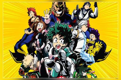 My Hero Academia Tv Series Matte Finish Poster Paper Print