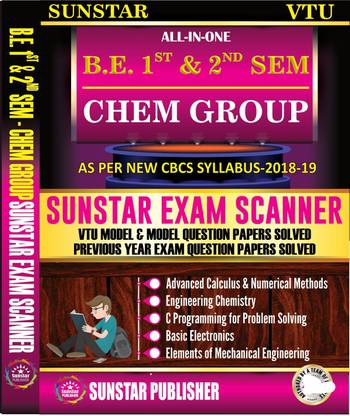 Sunstar Exam Scanner BE 1st And 2nd Semester Chemistry Cycle