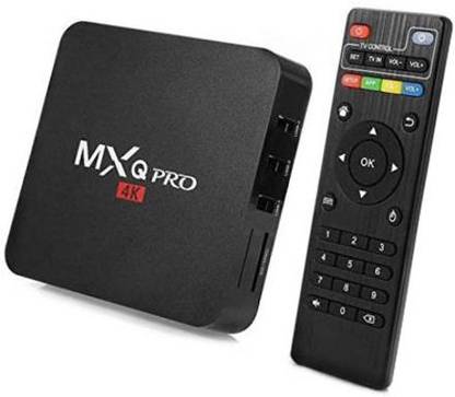 13-HI-13 New 4K Android TV Box 4K Ultra HD Smart Streaming Media Player Smart Box Multimedia Gateway Internet TV 1GB RAM 8GB ROM Media Streaming Device for Old, Normal & Smart TV with Remote Media Streaming Device