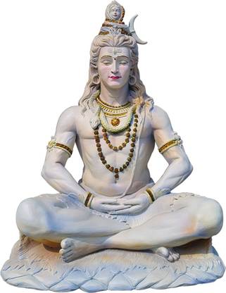 PG Art Big Shiva statue Decorative Showpiece  -  77 cm