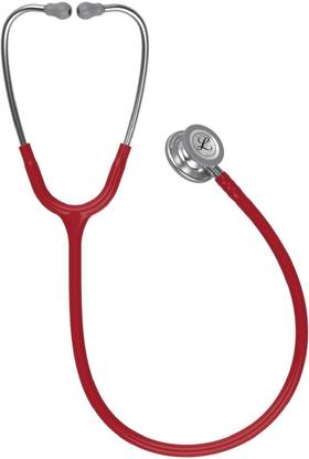 3M Littmann Classic III Monitoring Stethoscope, Burgundy Tube, 27 inch, 5627 Classic III Stethoscope