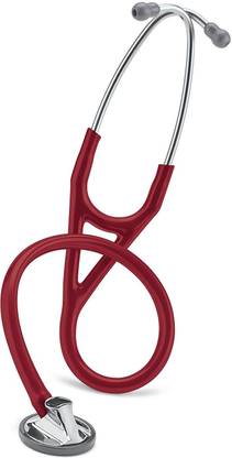 3M Littmann Master Cardiology Stethoscope, Burgundy Tube, 27 inch, 2163 Master Cardiology Stethoscope