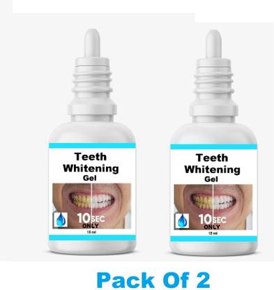 Badalteyalfaaz TEETH WHITENING GEL IN JUST 30 SECOND Teeth Whitening liquid
