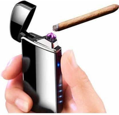 GUGGU RDS_423G_Arc Cigarette Lighter ||Perfect Gifting For Cigarette Lovers Waterproof Rechargeable Electric Lighter||Battery Indication Touch Screen Sensor Lighter||Eco Friendly ||Unique USB||Cigarette Lighter|| Pocket Friendly|| Size Compact|| RDS_423G_Arc Cigarette Lighter ||Perfect Gifting For Cigarette Lovers Waterproof Rechargeable Electric Lighter||Battery Indication Touch Screen Sensor Lighter||Eco Friendly ||Unique USB||Cigarette Lighter|| Pocket Friendly|| Size Compact|| Cigarette Lighter
