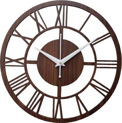 THE PRINT HUB Analog 50 cm X 50 cm Wall Clock