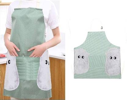 kruton Polyester Chef's Apron - Free Size