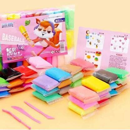 Brainbox Games 12 Pc Foam Clay With 3 Free Tools Art Clay