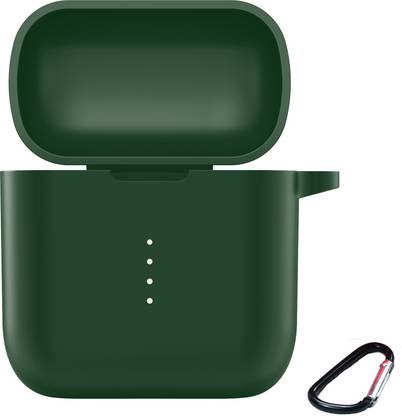 Heropantee Front & Back Case for Boat 141 Airdopes TWS (GREEN) (Cover Only)
