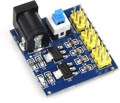 xcluma DC DC 12V to 3.3V 5V 12V Power Module Multi Output Voltage Conversion Module Electronic Components Electronic Hobby Kit